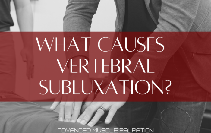What causes vertebral subluxation